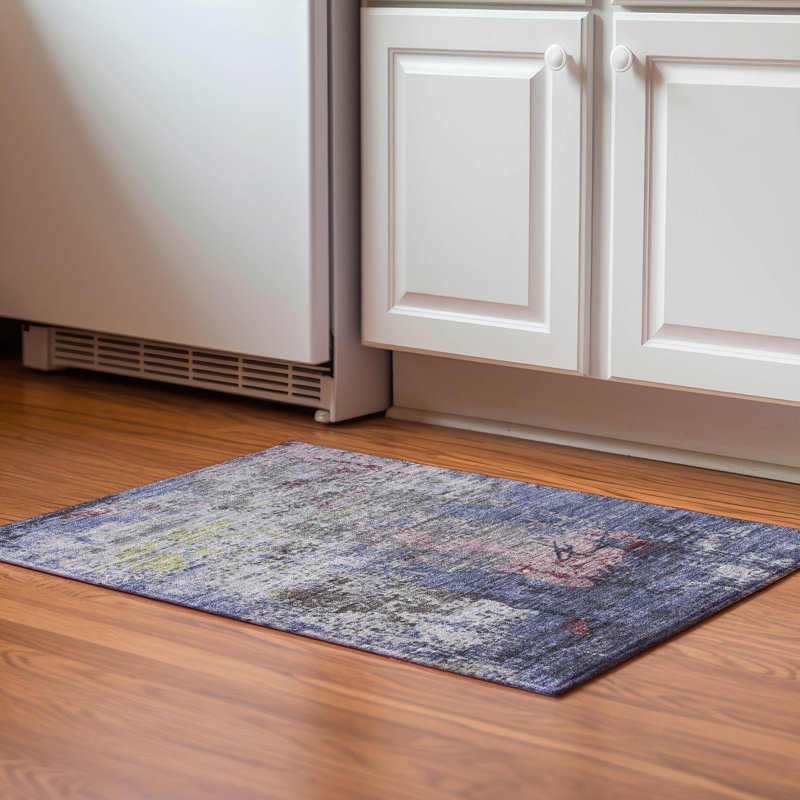 Premium Machine Washable Brandes AMF1911 Abstract Rug, Rectangle 1'8" x 2'6"