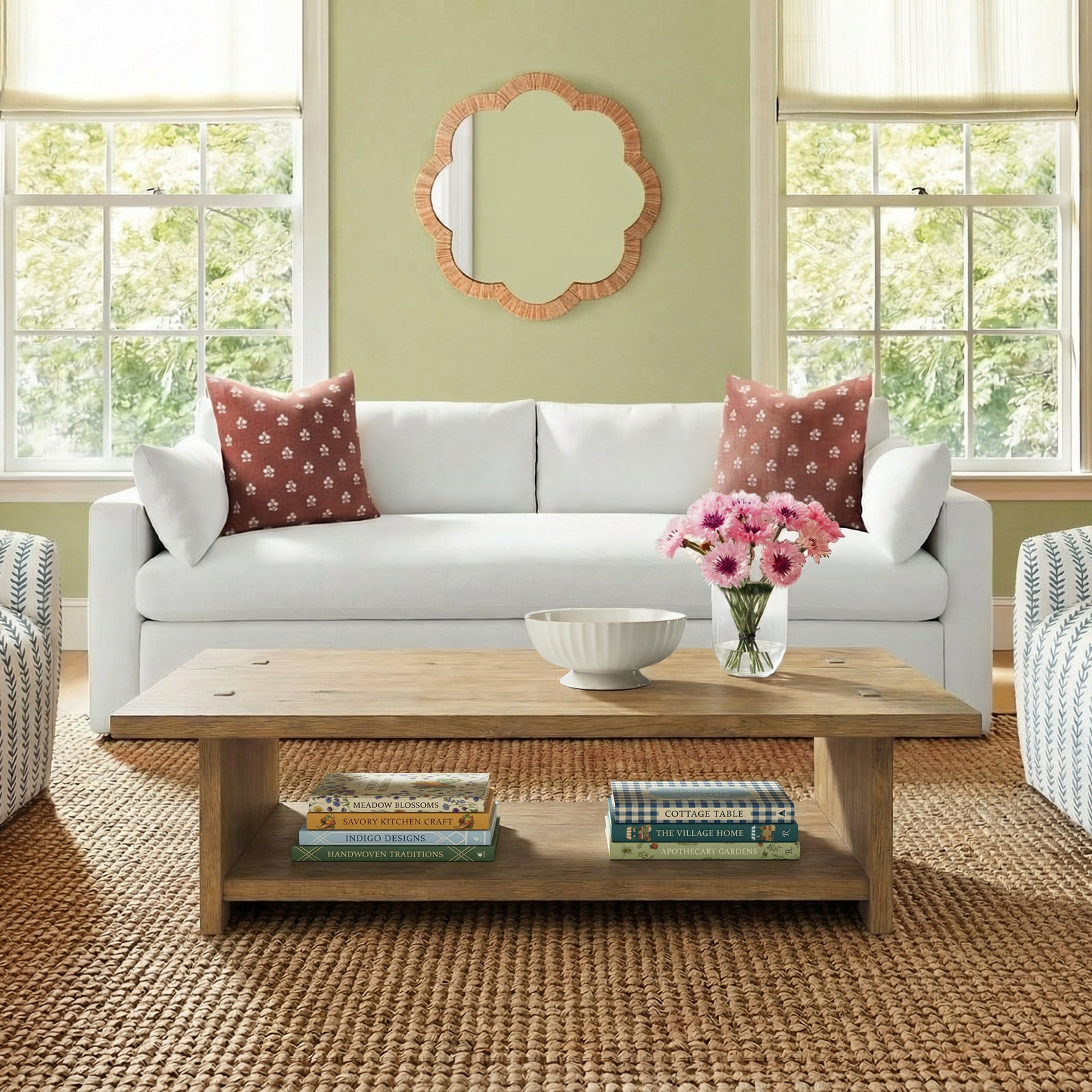 Zeno Coffee Table, Natural