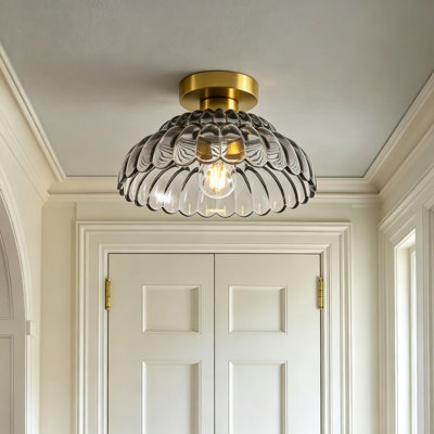  Plafonnier semi-encastré 1 lumière Moncia 