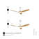 Malley 52 In. Intergrated LED Ceiling Fan Lighting With Remote Control