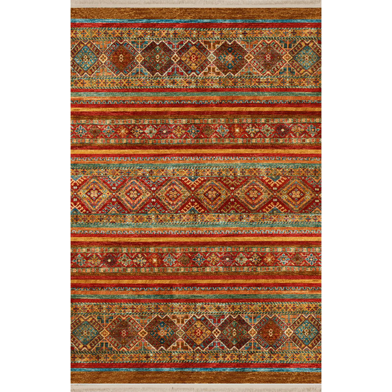 Tapis intérieur / extérieur Sabeehah, Rectangle 4 pi 11 po x 8 pi 2 po