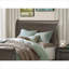 Structure de lit simple en bois gris ardoise, style Louis Philippe classique traditionnel pour une chambre à coucher résidentielle-1024450500-1024450501