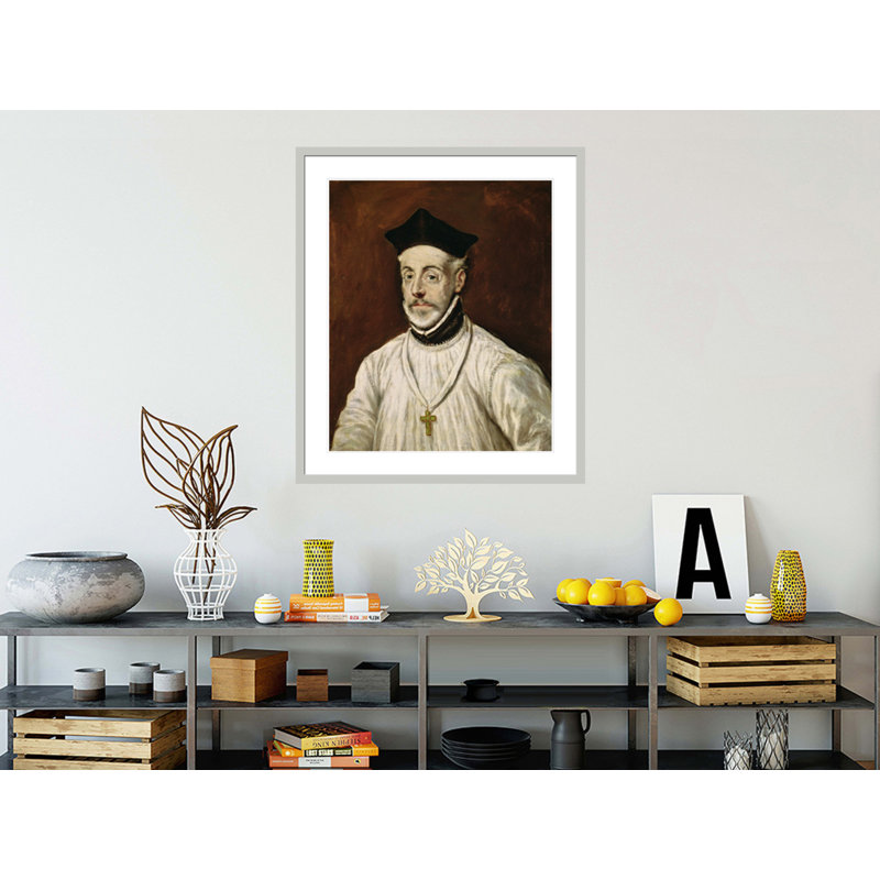 «Don Diego de Covarrubias y Leiva» par El Greco, impression giclée encadrée, H 39,05 po x l 33,5 po