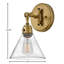 Arti Medium Adjustable Swing Arm Wall Sconce with On/Off Switch