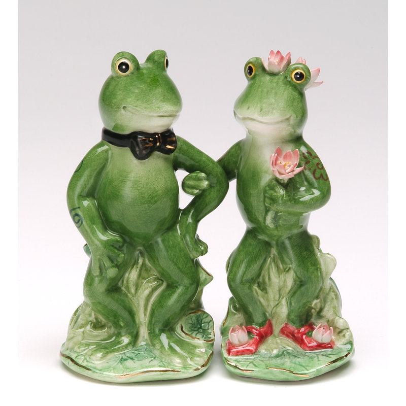 Ensemble de sel et poivre Al grenou et Frogalina Cosmos cadeaux