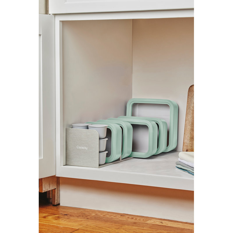 Caraway 14Pc Glass Food Storage Set, Mist