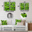 Ensemble de 2 décorations murales en métal Emerald Ensemble Kiwi-440767552