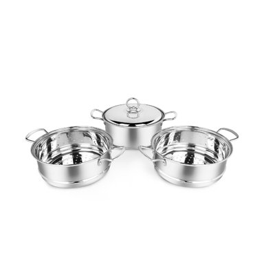 Symple Stuff Stainless Steel Steamer Basket with 20cm Diameter