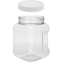 Oggi Clarity 100 oz Clear Food Container and Lid 1 Pk