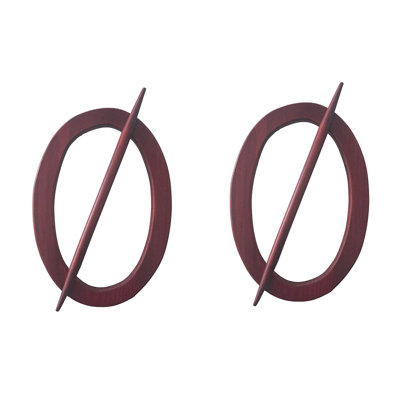 Wood 7.5'' Curtain Tieback