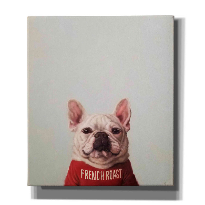 «French Roast» par Lucia Heffernan, H 30 po x l 26 po x P 1,5 po