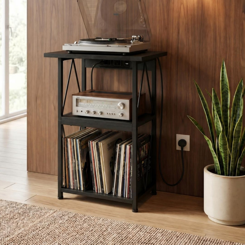 77.5 cm H Media Shelves