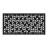 2 ft. x 4 ft. Aztek Black Decorative Screen Panel
