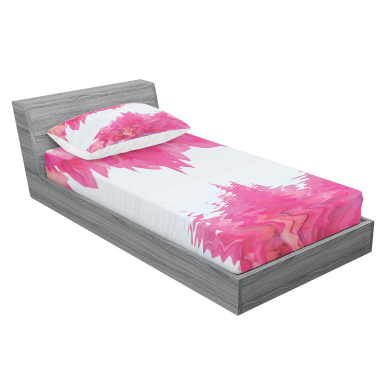 Microfiber Sheet Set, Twin Sheet Set with Fitted Sheet