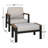 Townsend Patio Chair Sunbrella® Cushions and Ottoman-88069344