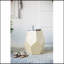 Tabouret Capiz Hexagonal 18 po x 18 po x 21 po