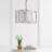 Chamis 1 - Light Gold Unique/Statement Pendant