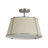 Nyjel Classical 4 - Light Linen Tapered Drum Semi Flush Mount-602705486-577421153