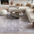 Machine Washable Oriental Blue/Red Area Rug-880018754