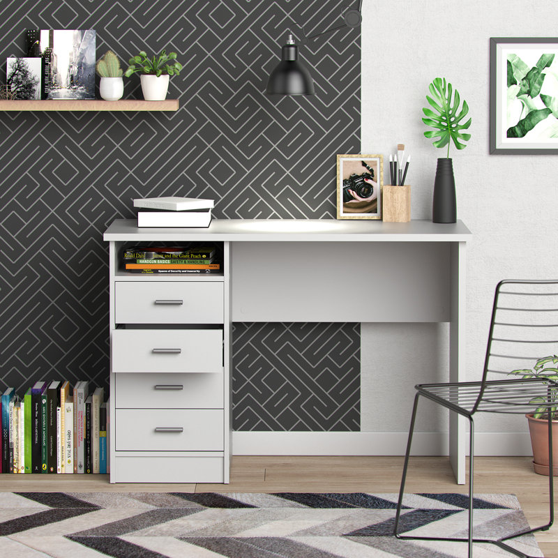 Vishrut Writing Desk, White