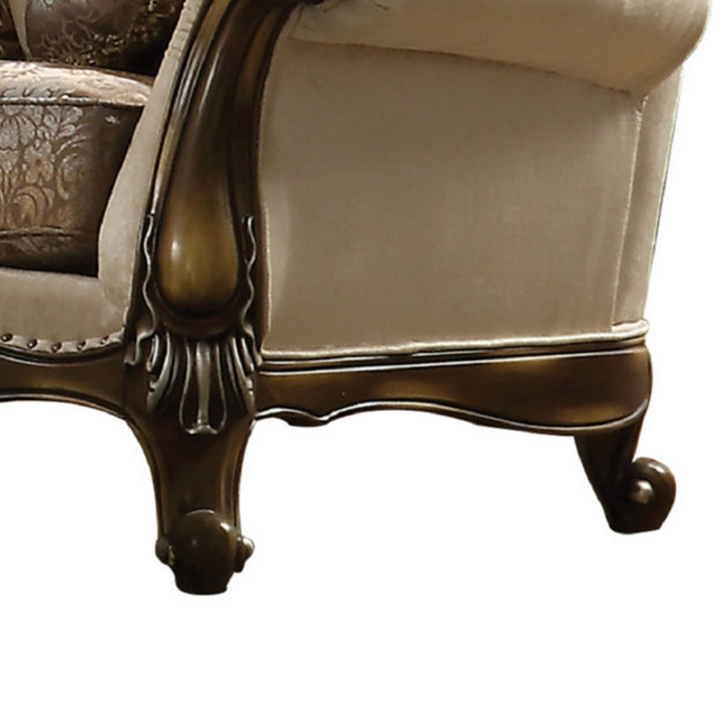 Causeuse en cuir 75 po