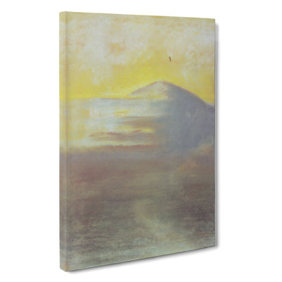 Sunset by Mikalojus Konstantinas - Wrapped Canvas Painting