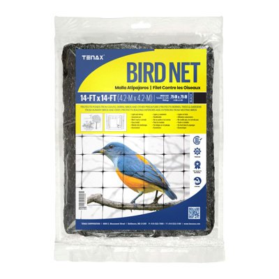 Bird Net Bag 14'x14' Black