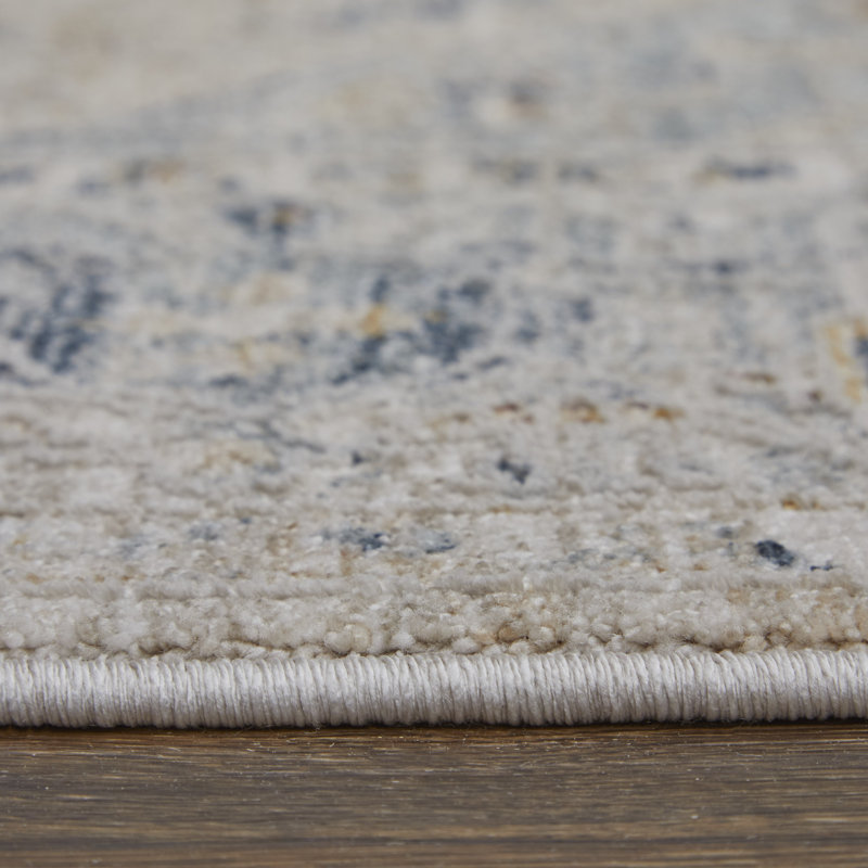 Rectangle Maximiano Oriental Machine Woven Polyester Area Rug, Rectangle 7'10" x 10'3"
