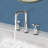 Topcraft 2 Handle Widespread Bathroom Sink Faucet-94156293