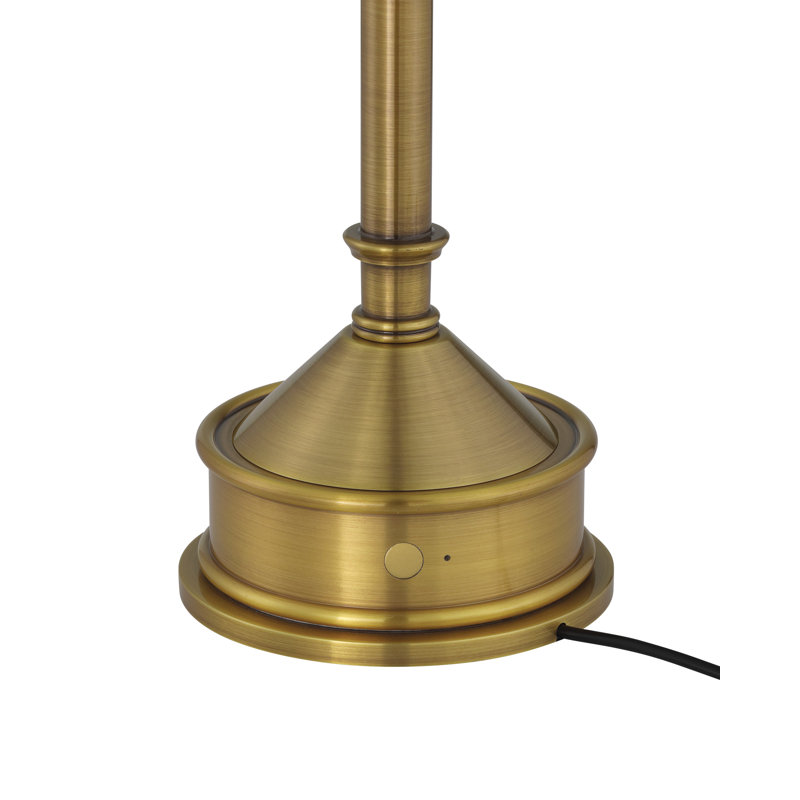 Traipse Standard Table Lamp, Brass