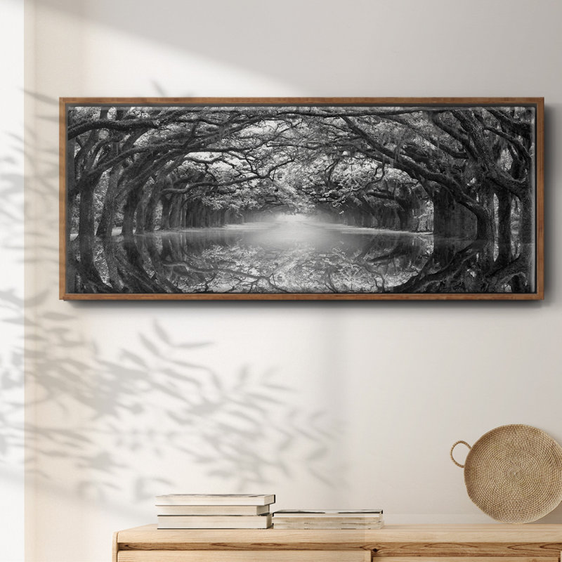 Oak Alley Reflection - toile encadrée