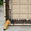 Chaise d'extérieur en rotin tissé Nickelle-1334331545