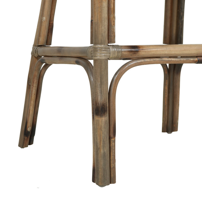  Woven Rattan Counter and Bar Stool, Bar Stool (30” Seat Height)