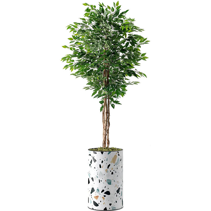 Ficus artificiel 51 po en pot, H 66 po x l 13 po x P 13 po