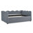 Helin Preppy Style Linen Upholstered Daybed with Trundle, USB Port & Wave-Shaped Back-1648616635-1648616581