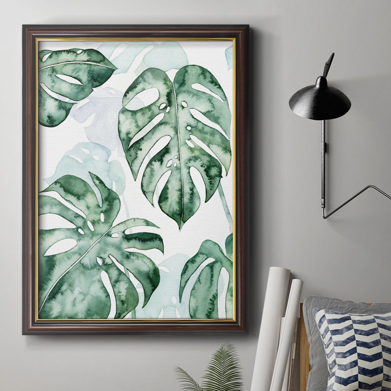 Split Leaf I " Split Leaf I " Painting Print, 20" H x 16" W x 1" D