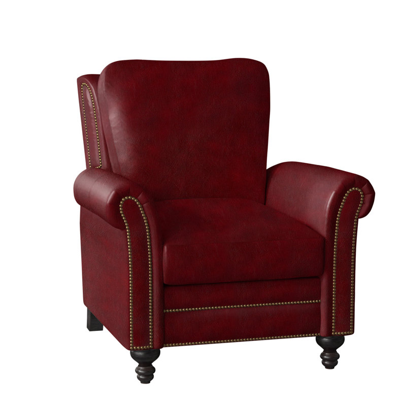 Richardson Recliner, Anilina Hunter Genuine Leather, Plantation, French Natural