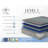 Restonic Comfort Care 13" Hybrid Mattress, Individual Pocketed Coil Mattress , Plush Comfort, Queen-1951999588