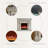 Beige Solid Wood Electric Fireplace-376854361