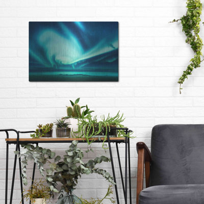 «Northern Lights» par Luxe Portfolio, art mural en métal