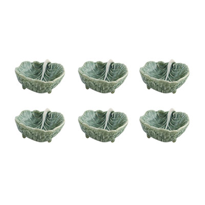 Cabbage 4 oz. Leaf Dessert Bowl