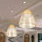 Roma 1-Light LED Glass Pendant Light with Adjustable Height
