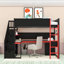 Lit mezzanine en bois avec escalier de rangement et bureau-1072870220-1072870223