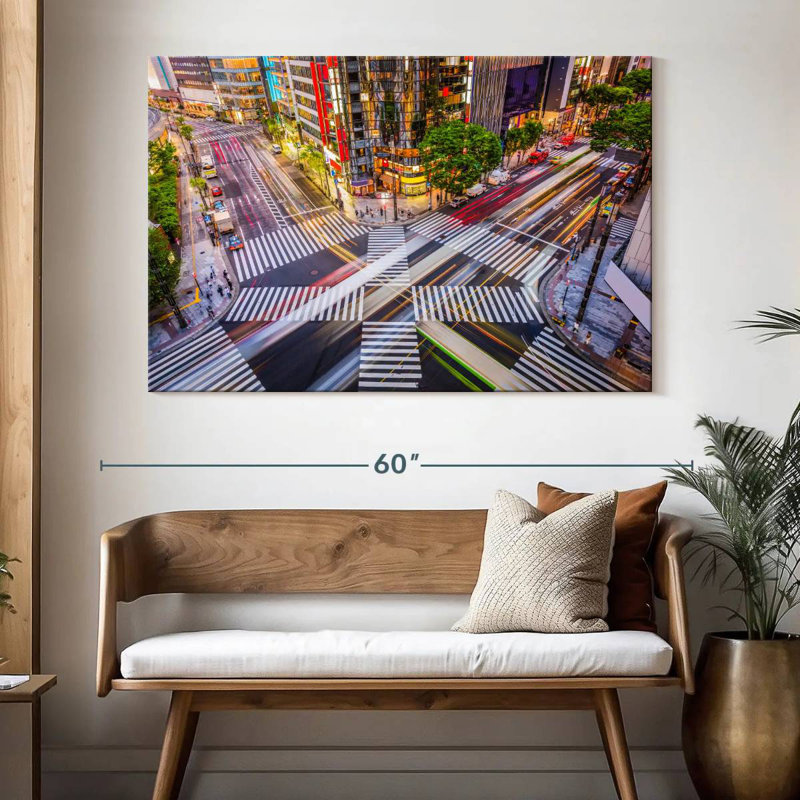Kavia Ginza District Asia, 34" H x 51" W