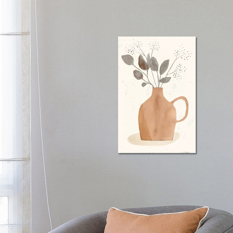 La Planta by Victoria Barnes - Wrapped Canvas Painting, 66.04 cm H x 45.72 cm W