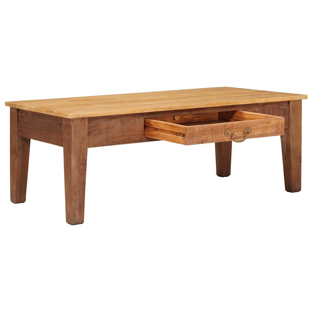 Solid Wood Coffee Table with Storage