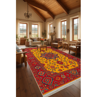 Tapis beige tissé Mosso