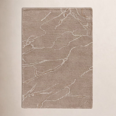 Hand-Tufted Abstract Wool Rug