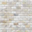 Selene Oro Subway 12 in. x 12 in. Honed Marble Mosaic Floor and Wall Tile