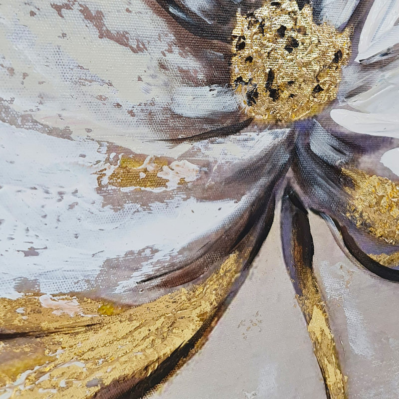 Elena - peinture sur toile tendue, L 20 po x H 20 po